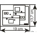 Boutique aménagée avec éclairage intérieur fonctionnel - Vollmer 43694 - HO 1/87 - 4