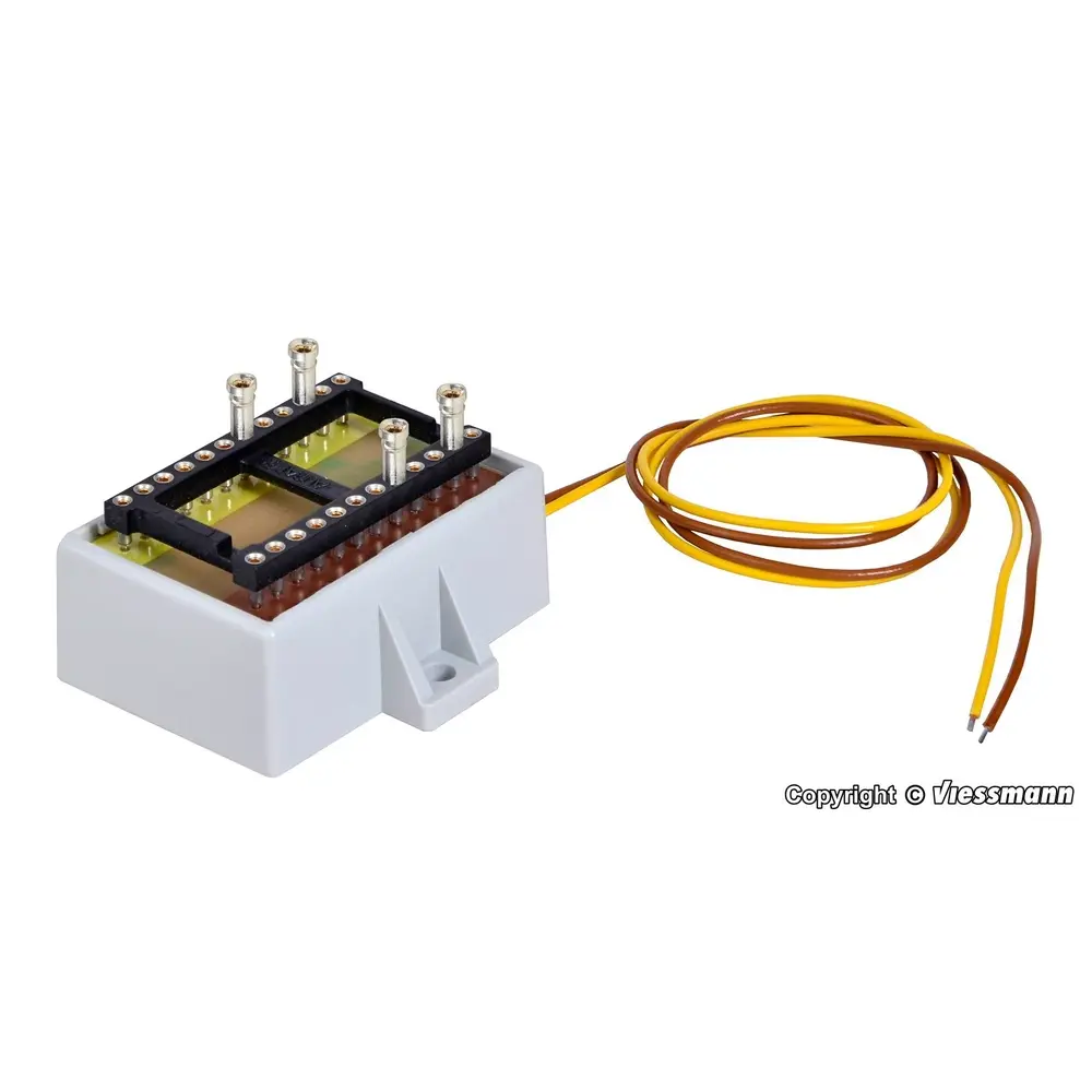 Module de puissance Viessmann 5205 avec rail enfichable - Toutes échelles - 2