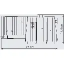 McDonald's Restaurant avec McCafé Vollmer 43635 - HO : 1/87 -270x158x98mm - 6