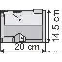 Supermarché Lidl - Vollmer 43662 - HO 1/87 - 6