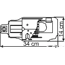 Brasserie en démolition - Vollmer 45621 - HO 1/87 - 340 x 140 x 300 mm - 6