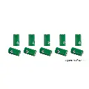 Lot de 10 Manchons - Vert - Viessmann 6881 - Toutes Echelles  - 2