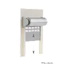 Porte de garage "volet roulant" Viessmann 5172 motorisée - HO 1/87 - 2