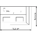 Boulangerie Lang avec intérieur et éclairage LED, kit fonctionnel - Vollmer 43633 - HO 1/87 - 5