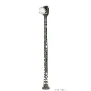 Projecteur à LED - Blanc - Hauteur 78mm - Viessmann 6531 - N : 1/160  - 2