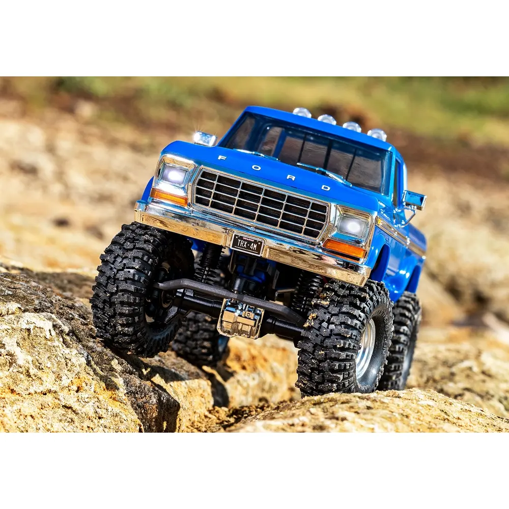 Crawler - TRX-4M Ford F-150 Ranger XLT bleu 100% RTR - Traxxas 97044-1-BLUE - 1/18 - 6