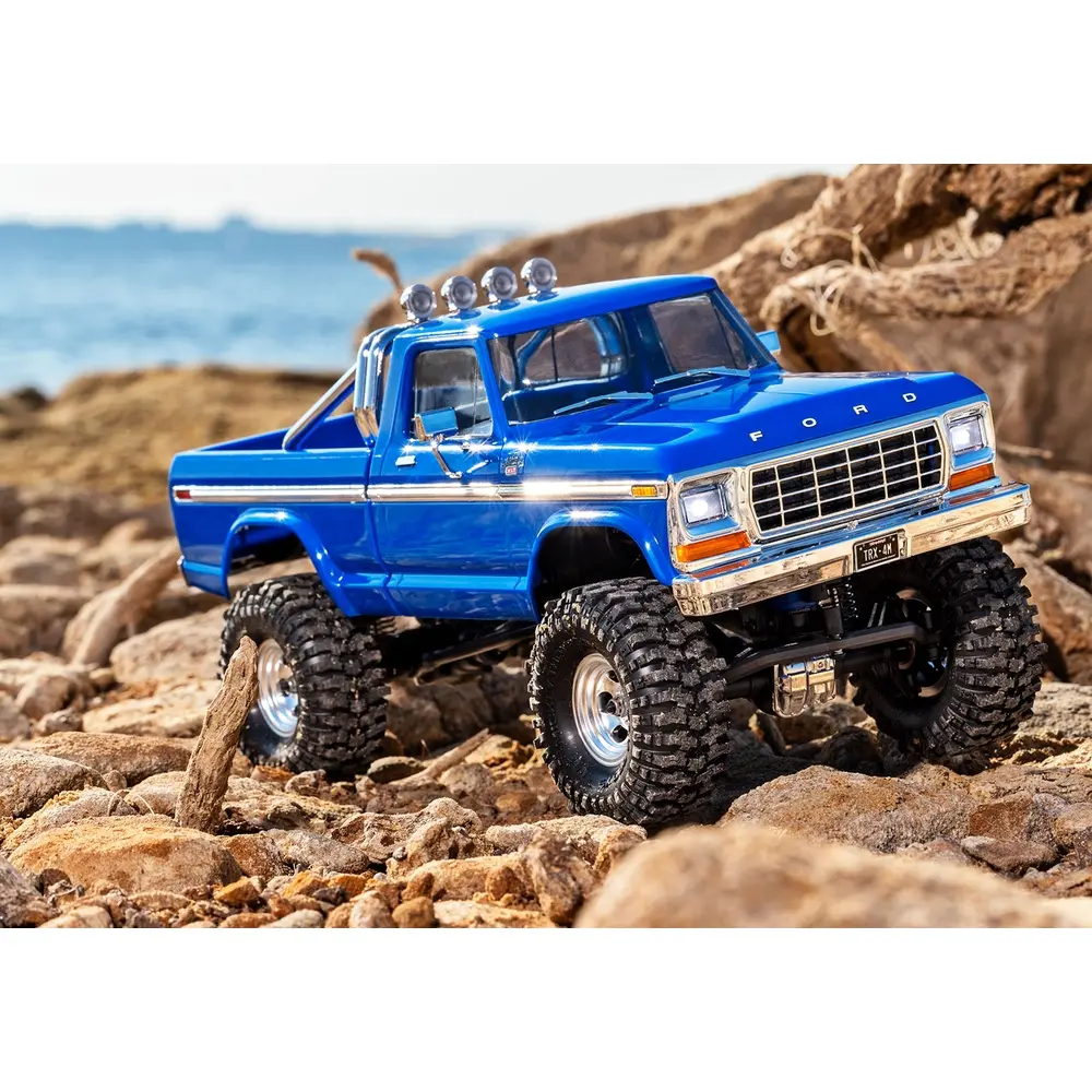 Crawler - TRX-4M Ford F-150 Ranger XLT bleu 100% RTR - Traxxas 97044-1-BLUE - 1/18 - 7