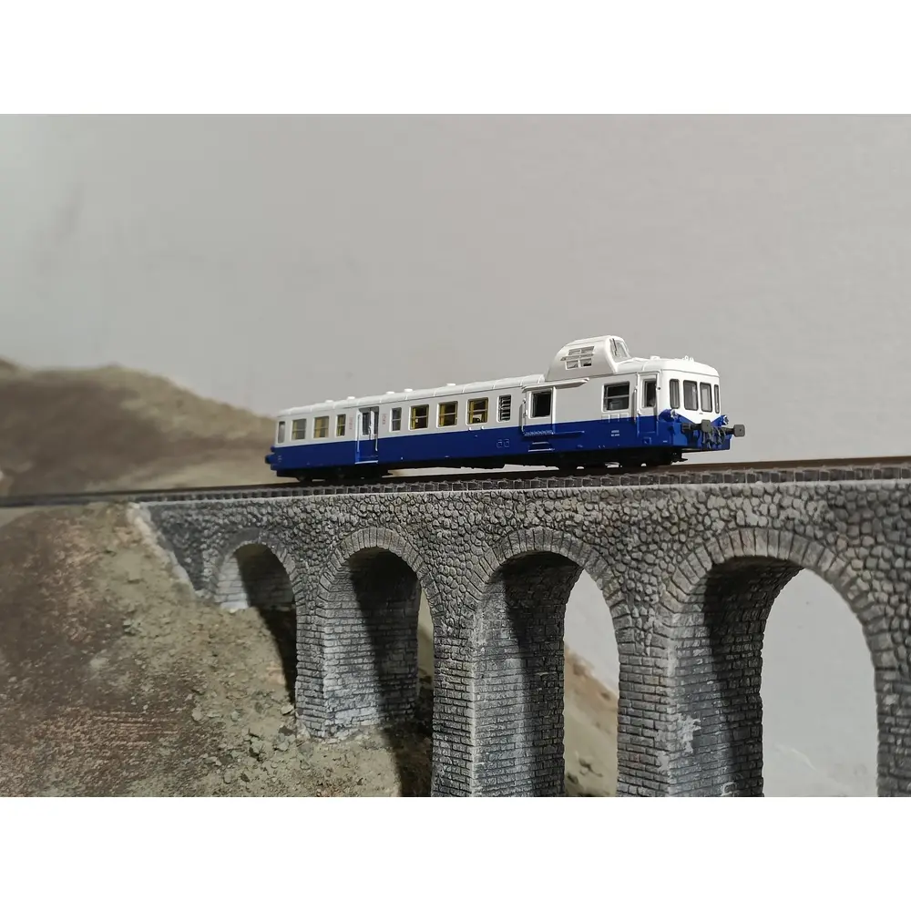 Autorail Diesel Analogique XBD 93953 GRG - TRAINS160 16068 - SNCF - N : 1/160 - EP. IV  - 5