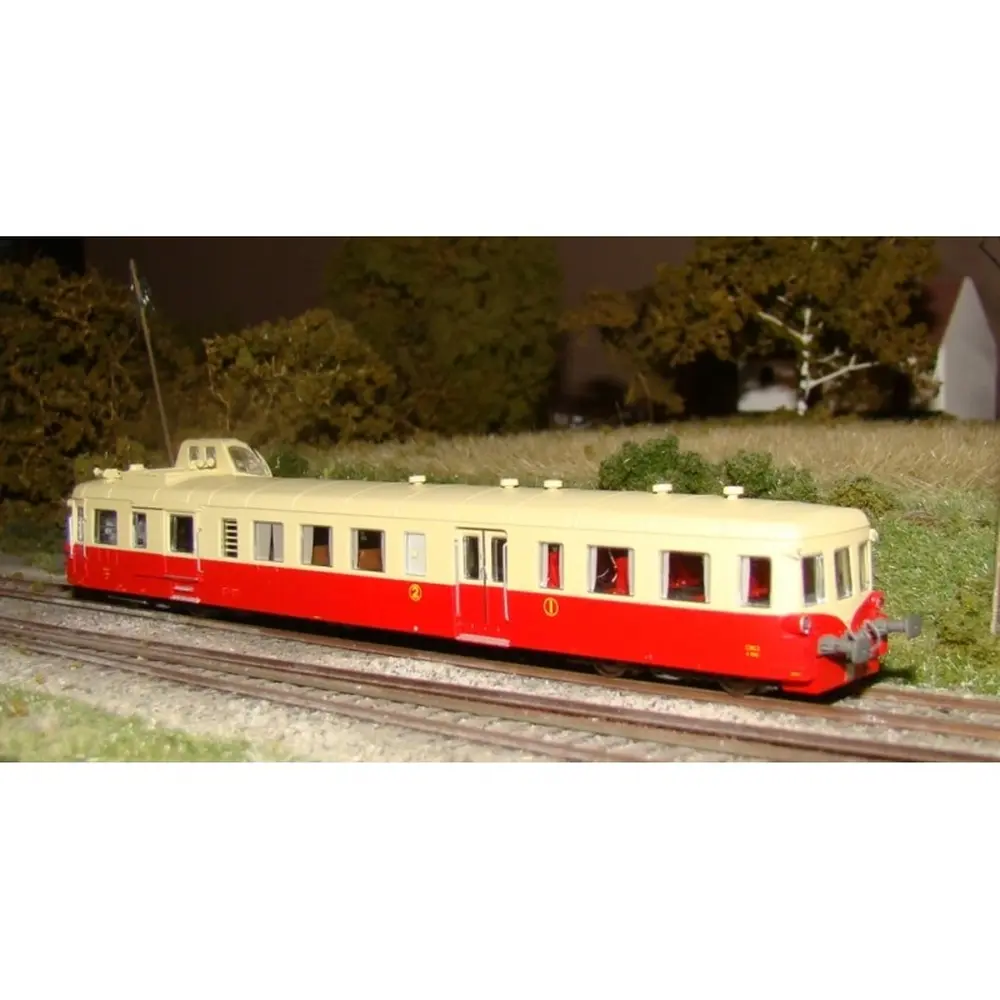 Autorail X 3922 - Trains160 16061 - N 1/160 - SNCF - EP III - 4