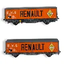 Set wagons de marchandises - TRAINS160 16045 - N : 1/160 - SNCF - EP. III  - 3