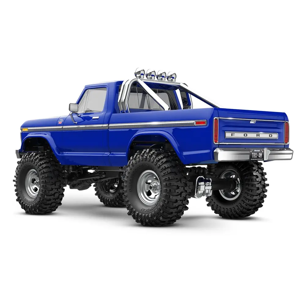 Crawler - TRX-4M Ford F-150 Ranger XLT bleu 100% RTR - Traxxas 97044-1-BLUE - 1/18 - 4