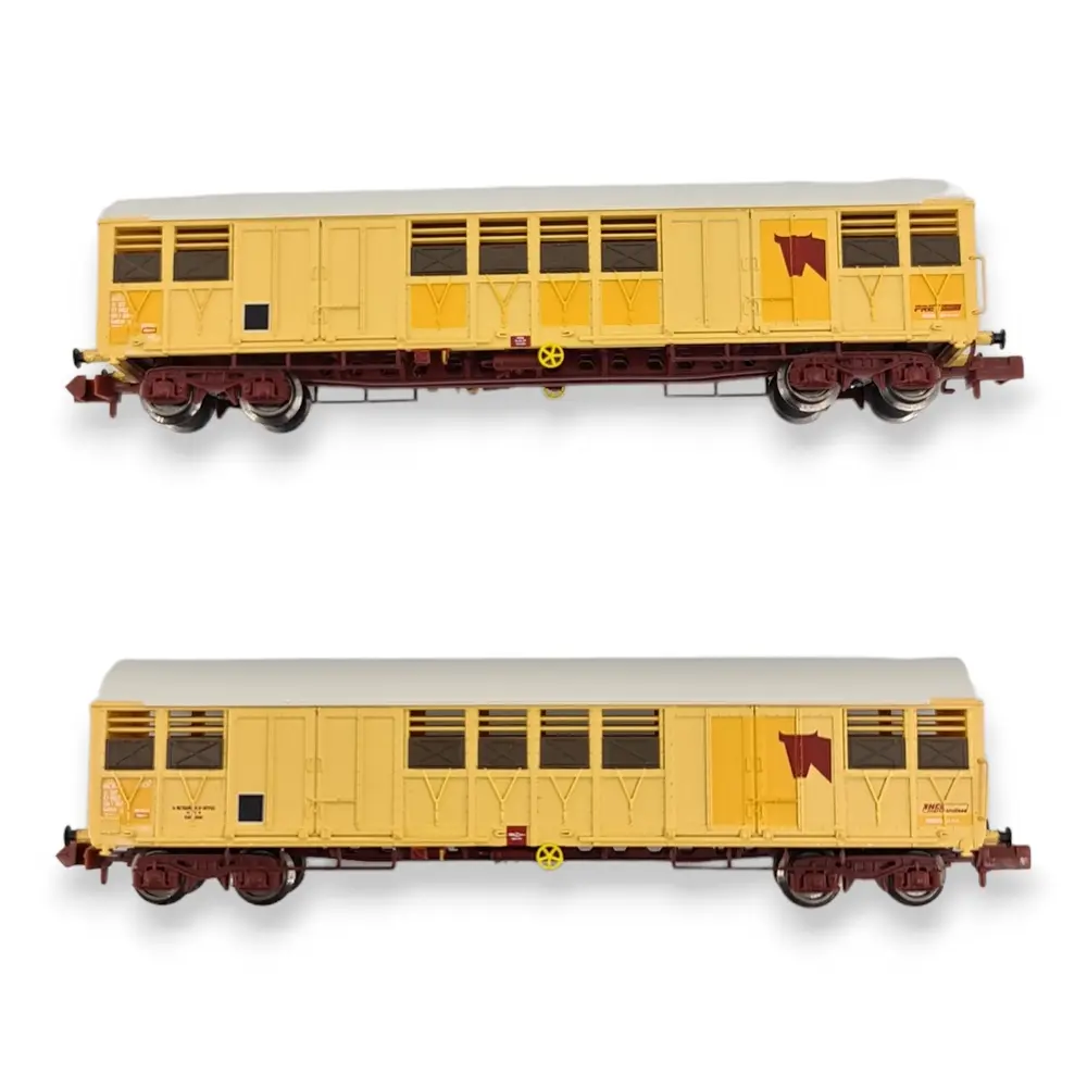 Coffret wagons couverts - Trains160 16020 - N 1/160 - SNCF - 3