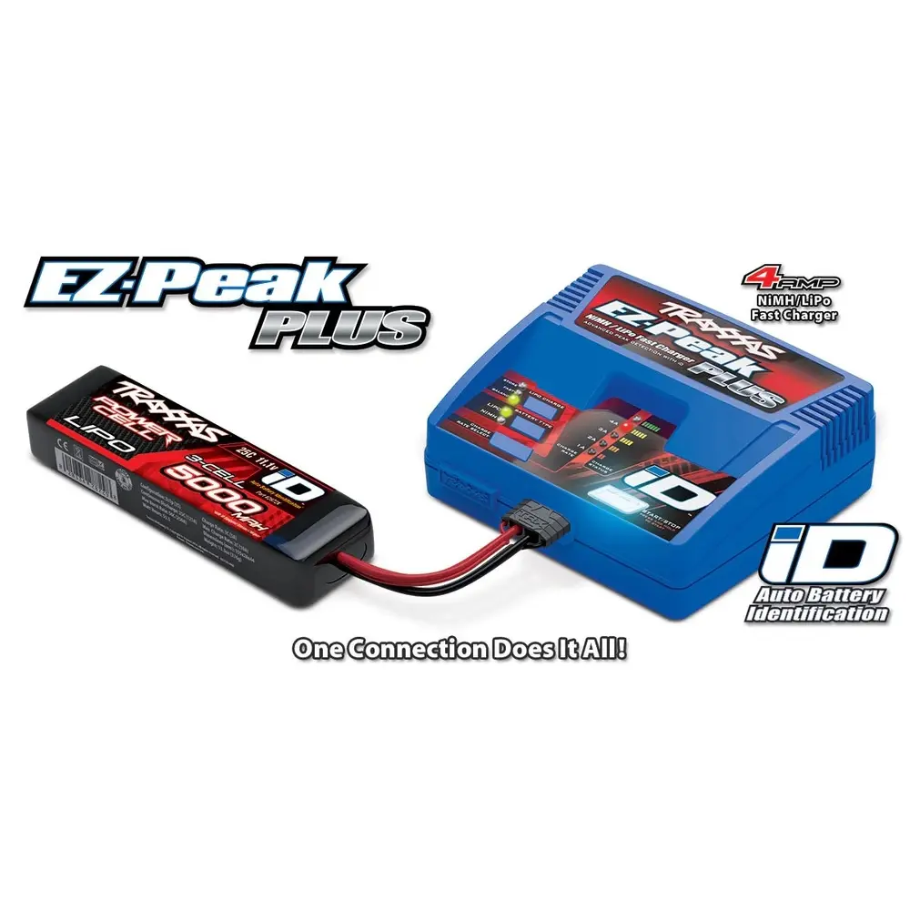 Batterie lipo 3S ID 11,1v 5000mah 25C ( 155x45x25mm ) - Traxxas F2872X - 5