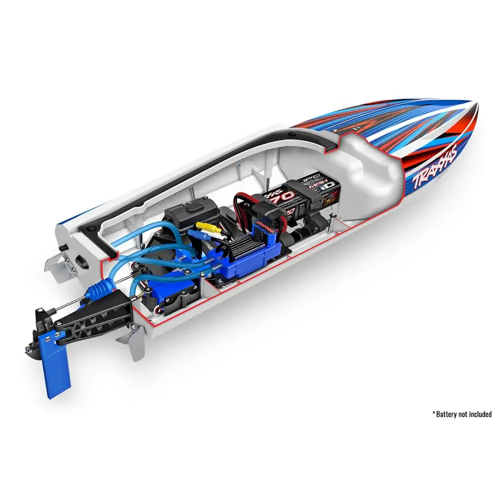 Offshore Disruptor VXL 4S TQi ID RTR - Traxxas 106064-4-BLUE - 4