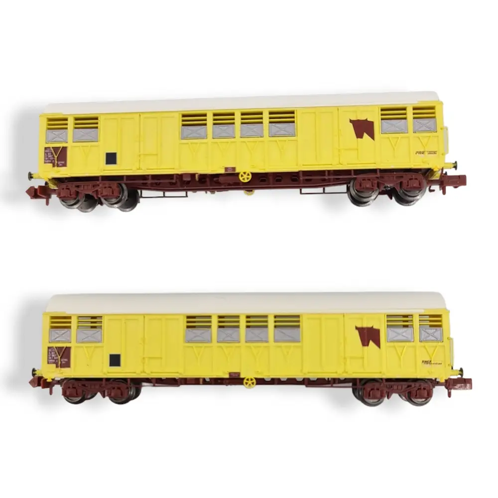 Coffret wagons couverts - Trains160 16017 - N 1/160 - SNCF - 3