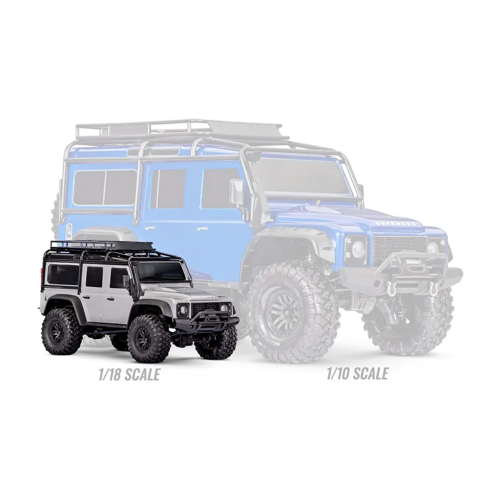Crawler - TRX-4M Land Rover Defender Vert RTR - Traxxas 97054-1-GRN - 1/18 - 6