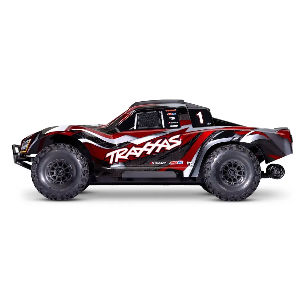 Short course - Maxx Slash 4x4 brushless 6S - Traxxas 102076-4-RED - 1/8 - 2