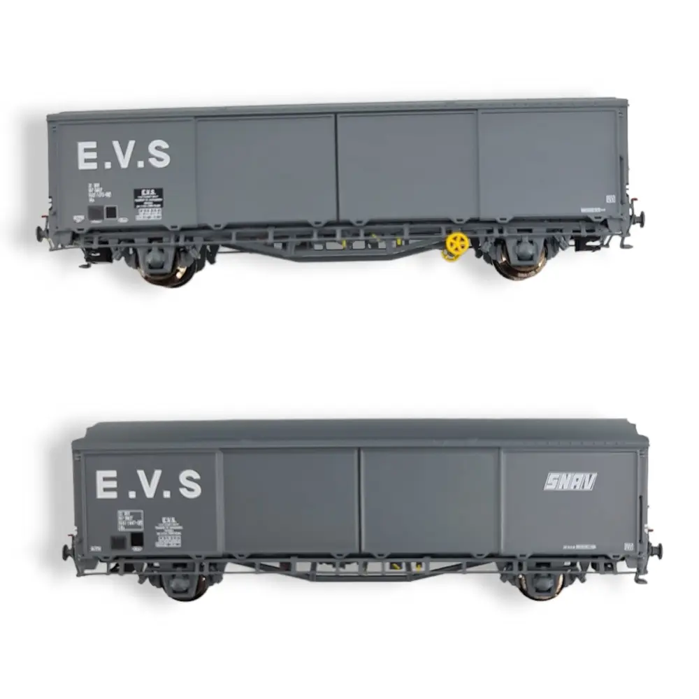 Coffret wagons couverts - Trains160 16030 - N 1/160 - SNCF - 3