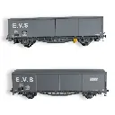Coffret wagons couverts - Trains160 16030 - N 1/160 - SNCF - 3