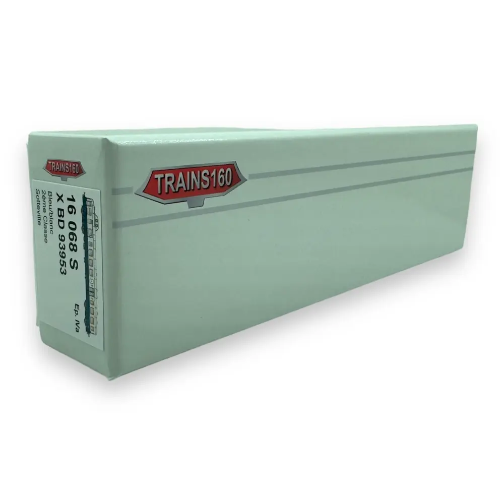 Autorail Diesel Analogique XBD 93953 GRG - TRAINS160 16068 - SNCF - N : 1/160 - EP. IV  - 4