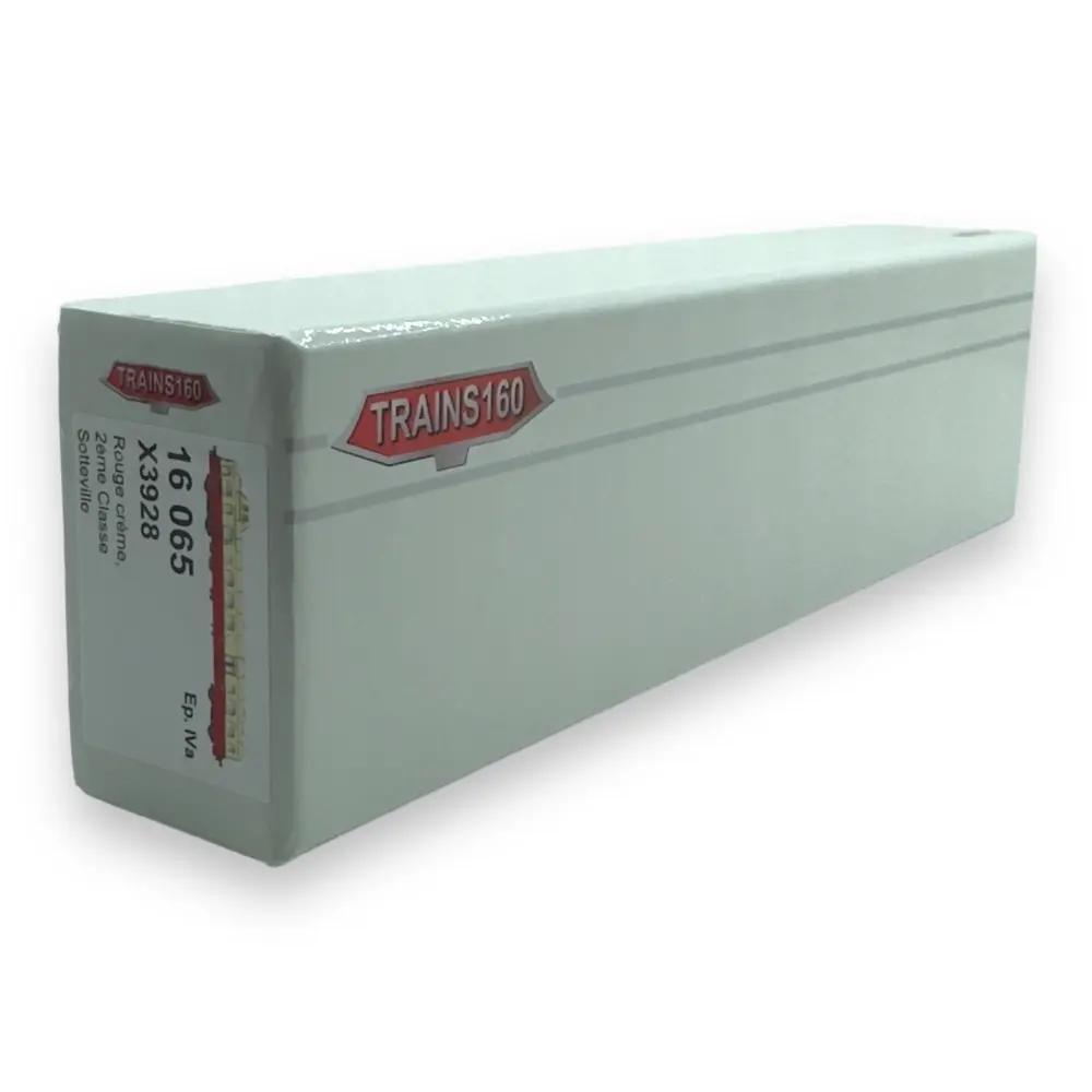 Autorail Diesel Analogique XBD 3928 - Trains160 16065 - SNCF - N : 1/160 - EP. IV - 4