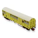 Wagon Couvert Gakkss 14-6 - TRAINS160 16019 - N : 1/160 - SNCF - EP. IV  - 2