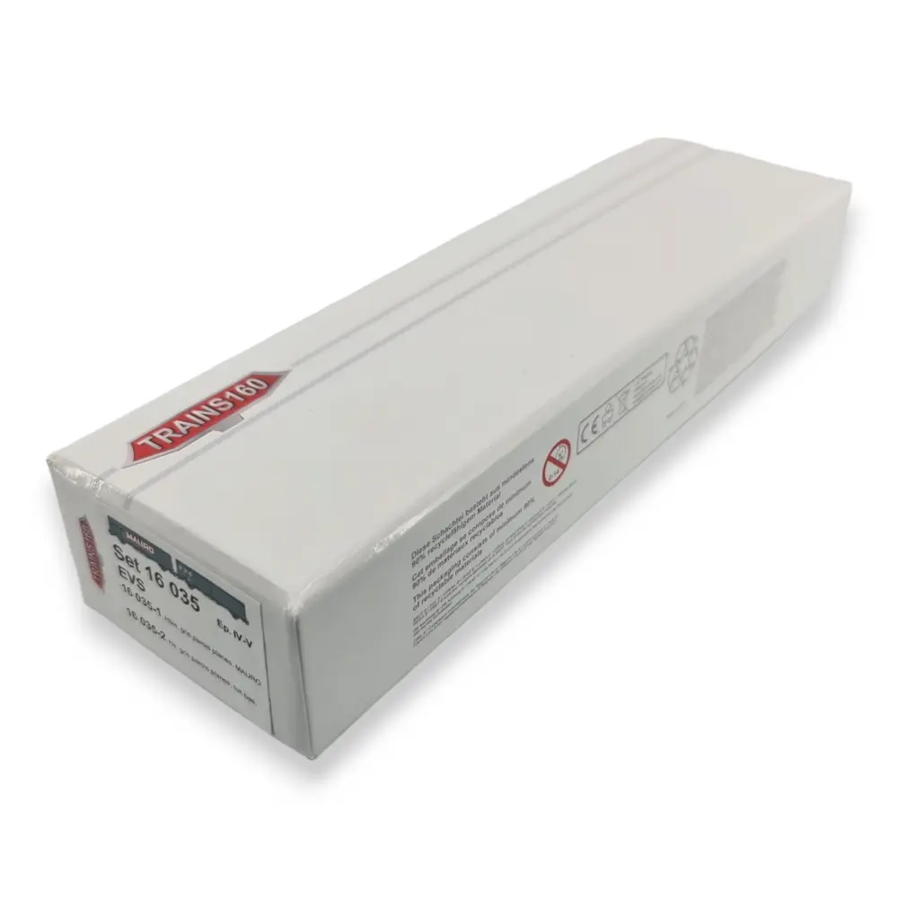 Set 2 wagons couverts EVS Hbis & Hs - Trains160 16035 - N : 1/160 - SNCF - EP. IV/V  - 4