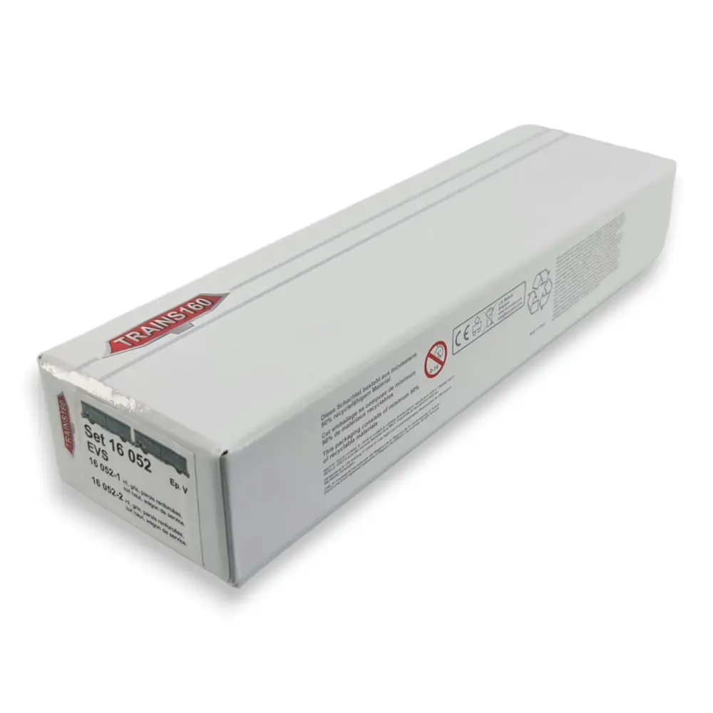 Set 2 wagons couverts EVS Hi Trains160 16052 - N 1/160 - SNCF - 4