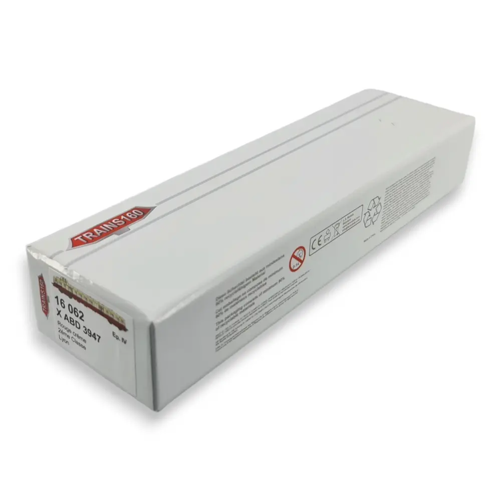 Autorail Diesel Analogique XABD 3947 - TRAINS160 16062 - N : 1/160 - SNCF - EP. IV  - 4