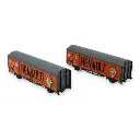 Set wagons de marchandises - TRAINS160 16045 - N : 1/160 - SNCF - EP. III  - 2