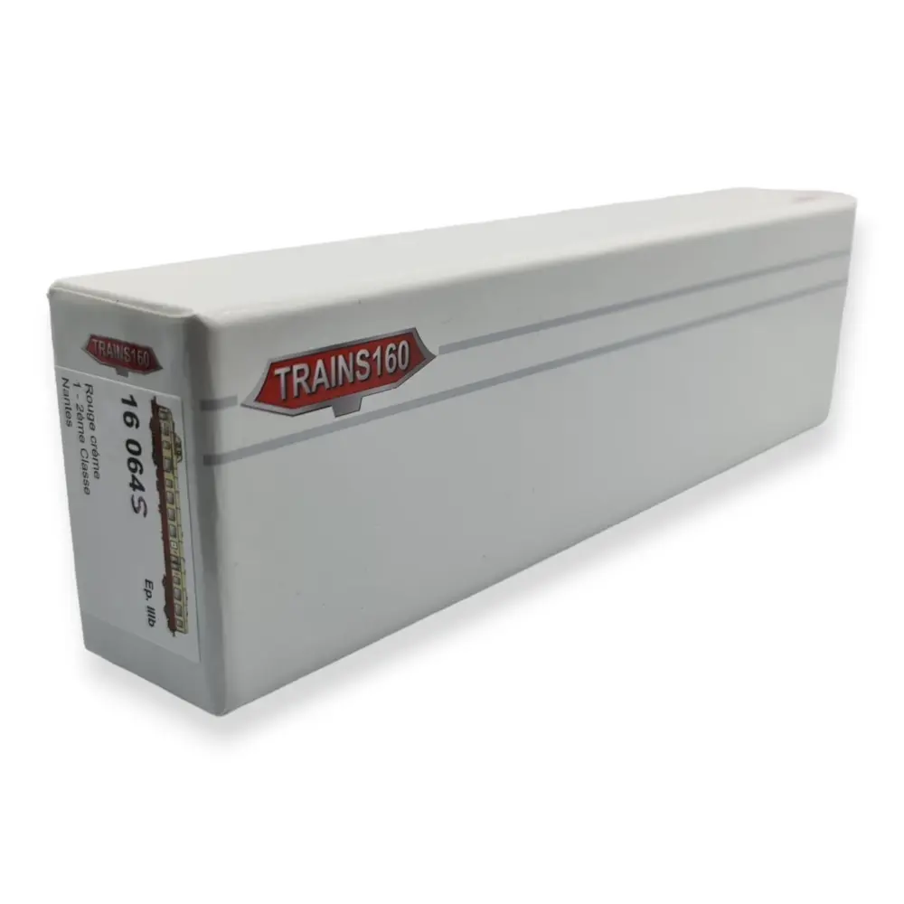 Autorail X 3864 Diesel "Nantes" DCC SON - TRAINS160 16064S - N : 1/160 - SNCF - EP. III - 4