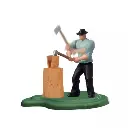 Personnage bucheron animé - 2