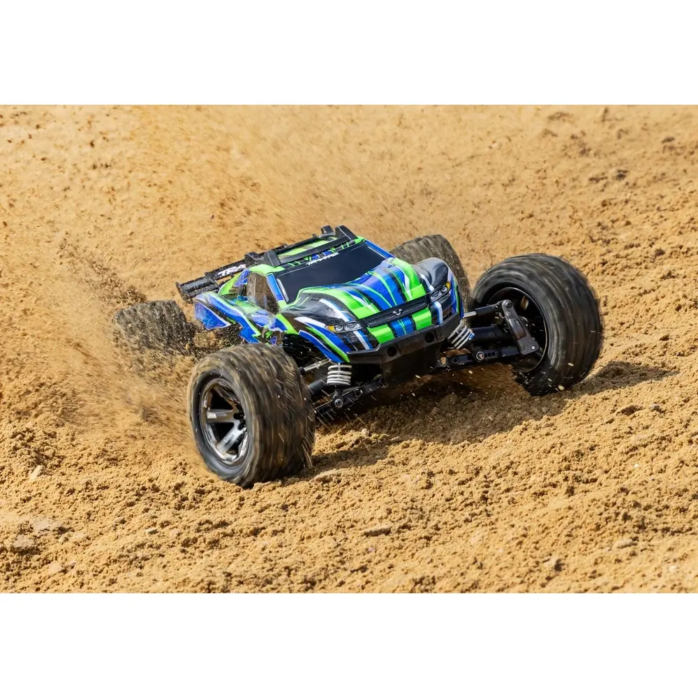 Rustler 4x4 HD VXL 3S Clipless TSM RTR - Traxxas 67376-4-RED - 1/10 - 20