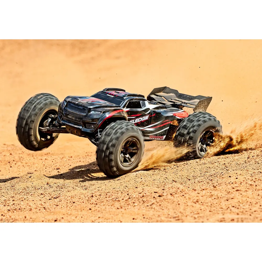 Off-Road Truck - Sledge 4x4 Brushless 6S RTR - Traxxas 95076-4-RED - 1/8 - 7