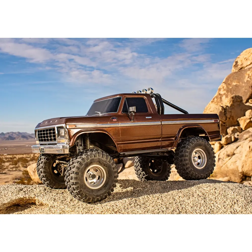 Pick-up TRX-4 High Trail Ford Ranger XLT F-150 1979 RTR - Traxxas 92046-4-BRWN - 1/10 - 33