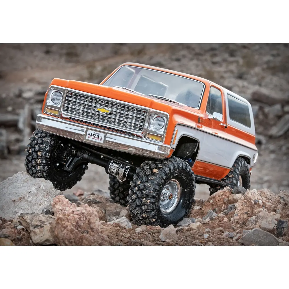 TRX-4 Chevrolet Blazer 1979 Clipless RTR - Traxxas 82276-4-ORNG - 1/10 - 23