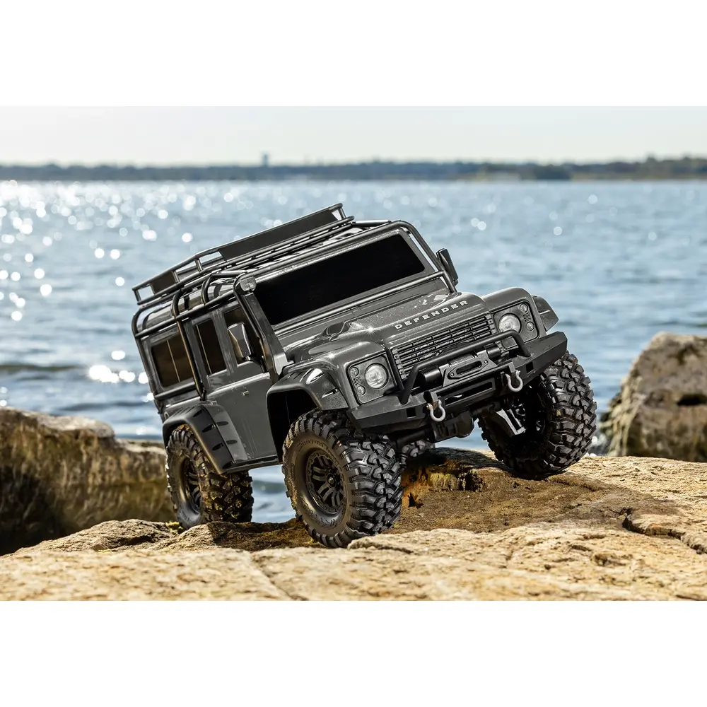 TRX-4 Land Rover Defender Clipless RTR - Traxxas 82256-4-SLVR - 1/10 - 32