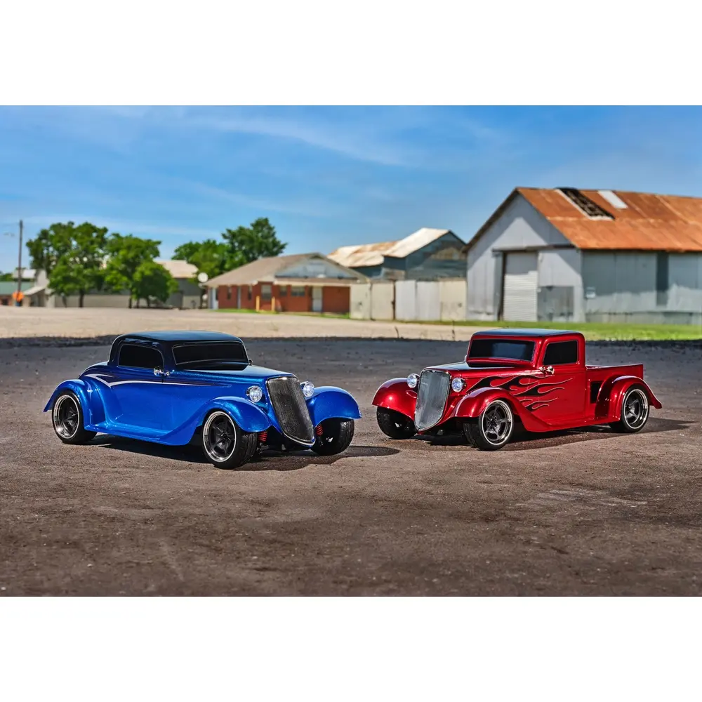 Hot Rod Factory Five Coupe 4-Tec 3.0 TSM RTR - Traxxas 93044-4-BLUE - 1/10 - 33