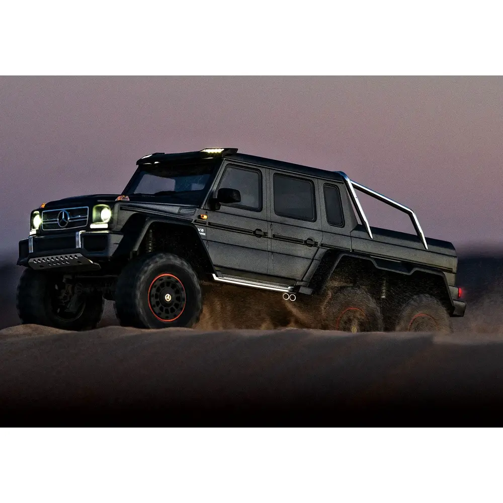 TRX-6 Mercedes Benz Classe G 63 AMG 6x6 Clipless RTR - Traxxas 88296-4-BLK - 1/10 - 35