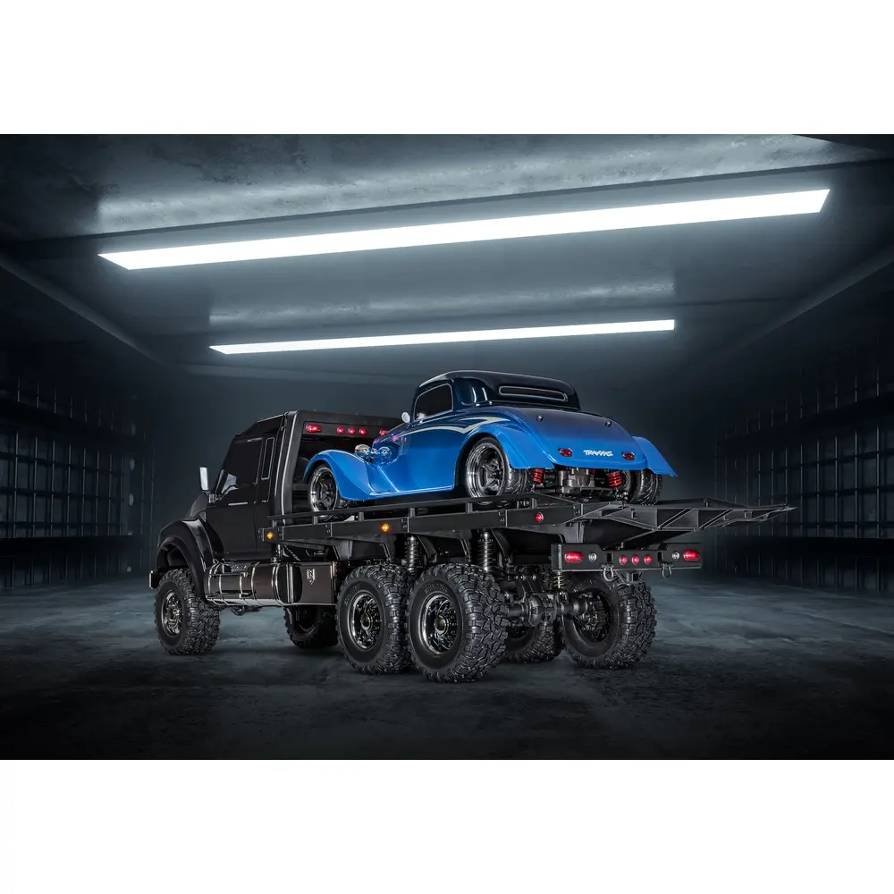 Camion à plateau TRX-6 Ultimate RC Hauler 6x6 RTR avec treuil - Traxxas 88086-84-BLK - 1/10 - 27