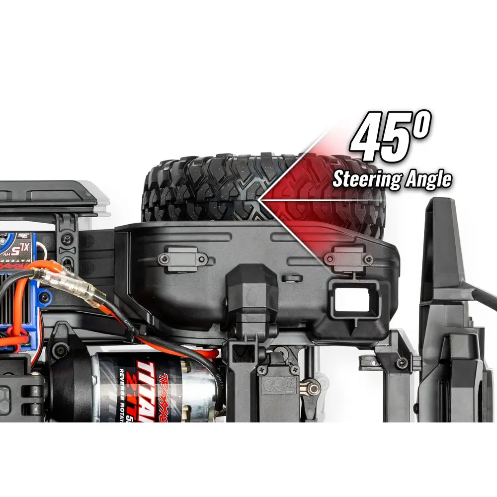 TRX-4 Land Rover Defender Clipless RTR - Traxxas 82256-4-SLVR - 1/10 - 16
