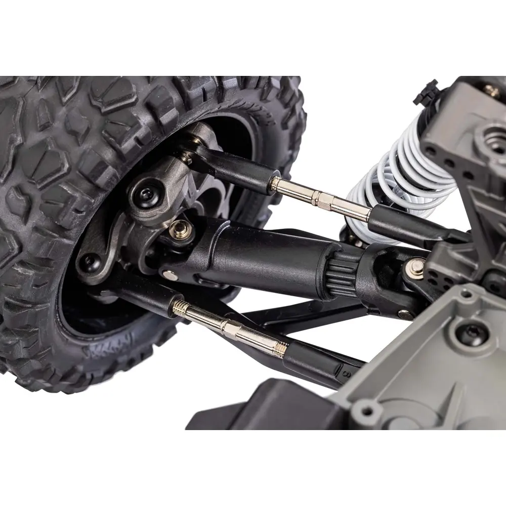 Rustler 4x4 HD VXL Brushless 3S Clipless TSM RTR - Traxxas 67376-4-ORNG - 1/10 - 18