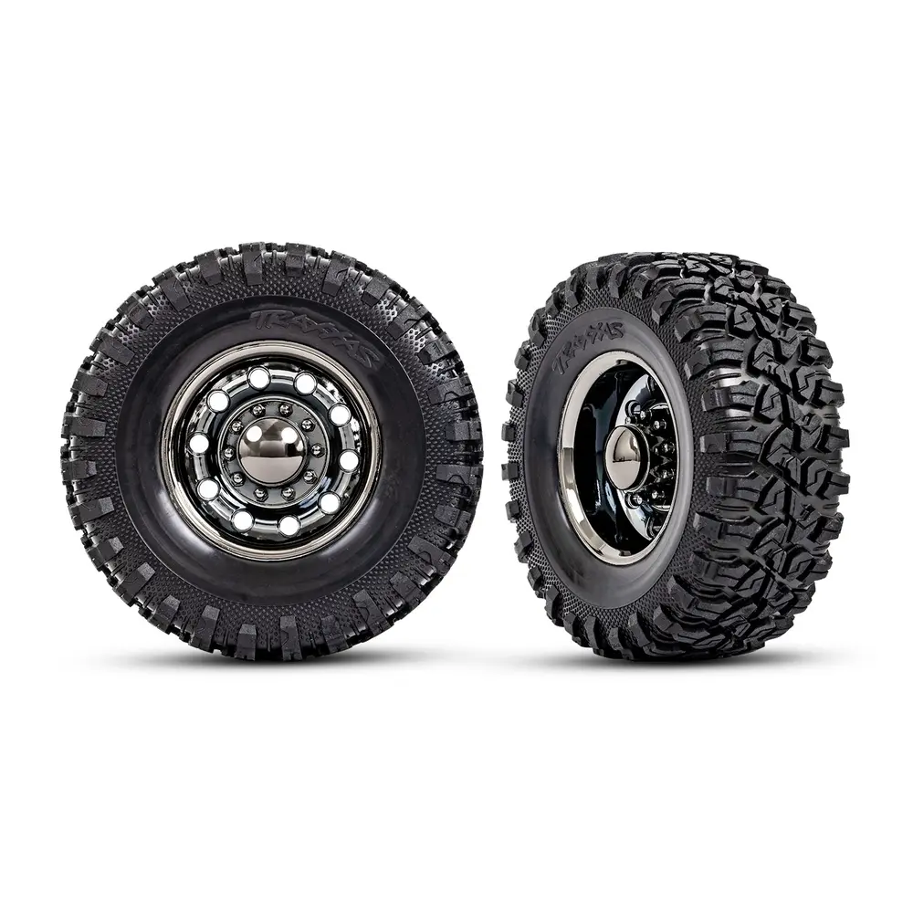 Camion à plateau TRX-6 Ultimate RC Hauler 6x6 RTR avec treuil - Traxxas 88086-84-BLK - 1/10 - 14