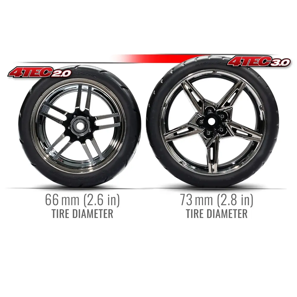 Chevrolet Corvette Stingray 4-Tec 3.0 RTR - Traxxas 93054-4-SLVR - 1/10 - 12