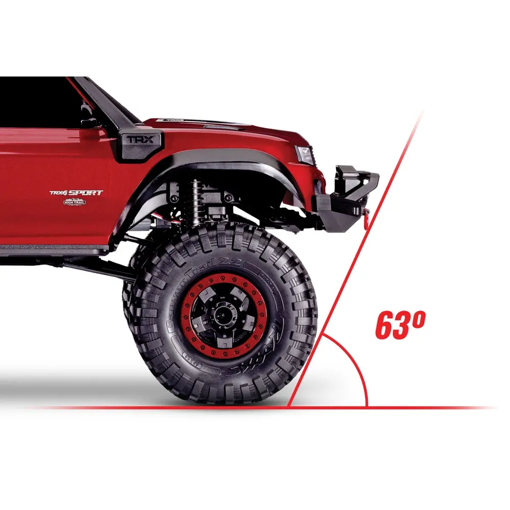 TRX-4 High Trail Edition Sport RTR - Traxxas 82044-4-FD - 1/10 - 24