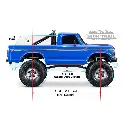 Pick-up TRX-4 High Trail Ford Ranger XLT F-150 1979 RTR - Traxxas 92046-4-BRWN - 1/10 - 21