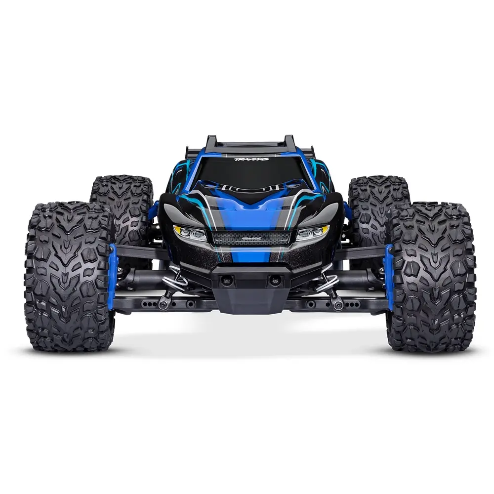Stadium Truck - Rustler 4x4 brushless 2S RTR - Traxxas 67164-4-BLUE - 1/10 - 10