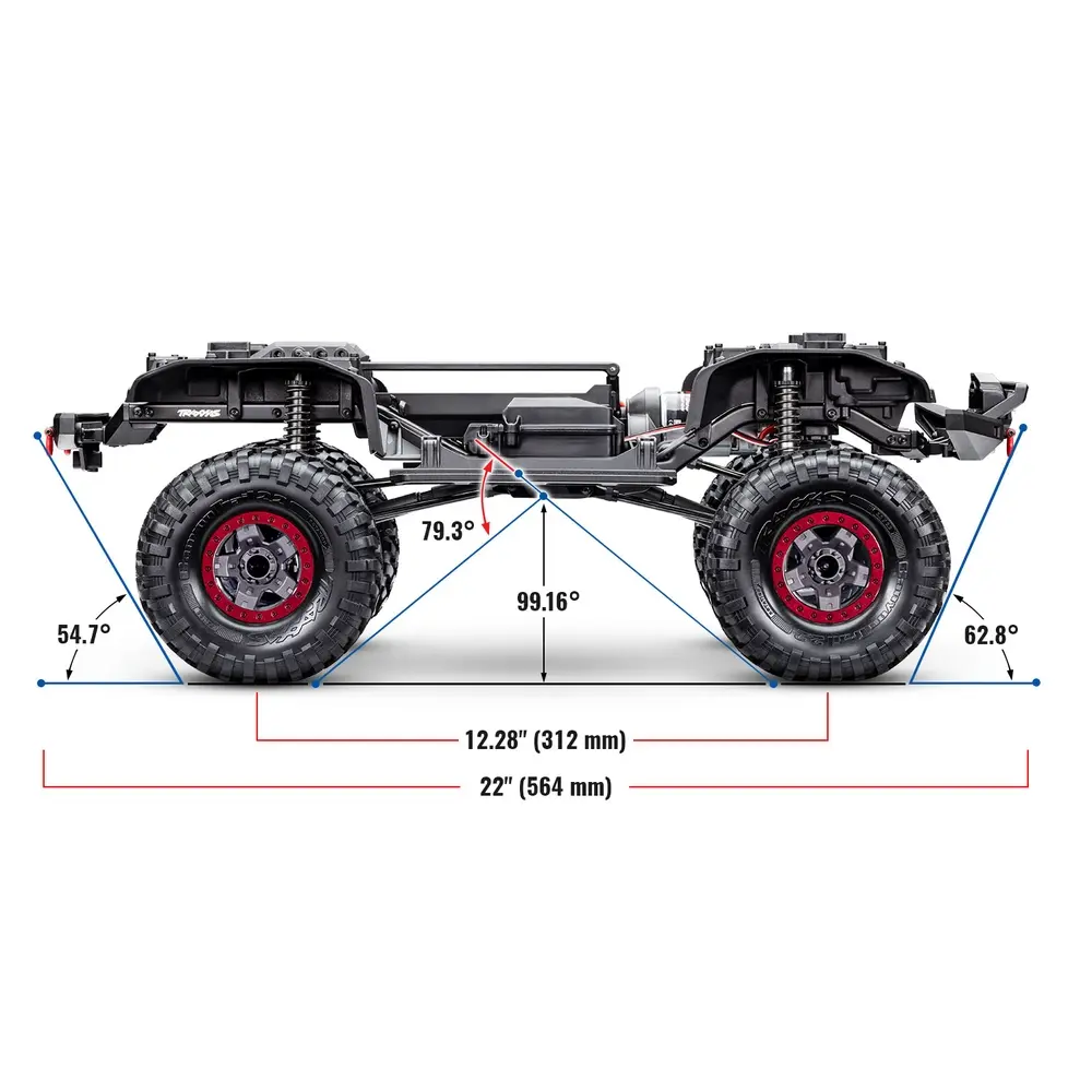 TRX-4 High Trail Edition Sport RTR - Traxxas 82044-4-FD - 1/10 - 25