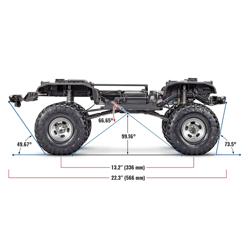 Pick-up TRX-4 High Trail Ford Ranger XLT F-150 1979 RTR - Traxxas 92046-4-BRWN - 1/10 - 22