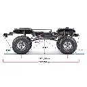 Pick-up TRX-4 High Trail Ford Ranger XLT F-150 1979 RTR - Traxxas 92046-4-BRWN - 1/10 - 22